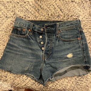 Levi’s denim shorts